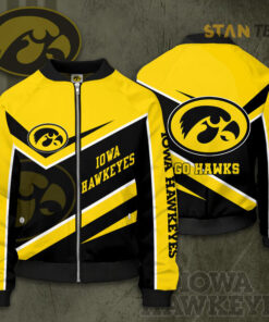 iowa hawkeyes 3d bomber jacket 2