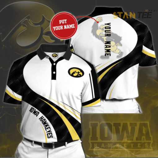 iowa hawkeyes 3d polo 01