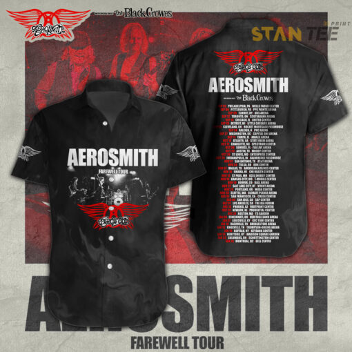 Aerosmith short sleeve dress shirts OVS27923S1
