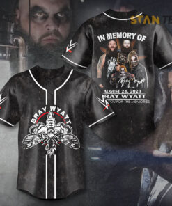 Bray Wyatt baseball jersey OVS25923S1