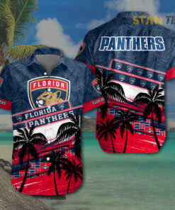 Florida Panthers Hawaiian Shirt OVS07923S3