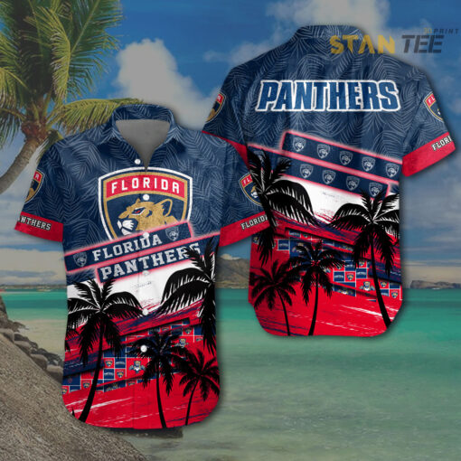 Florida Panthers Hawaiian Shirt OVS07923S3