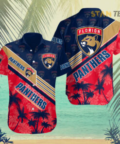 Florida Panthers Hawaiian Shirt OVS07923S4