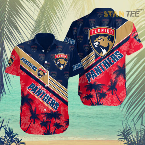 Florida Panthers Hawaiian Shirt OVS07923S4