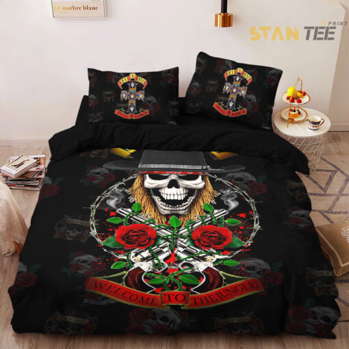 Guns N Roses bedding set – duvet cover pillow shams OVS25923S7A