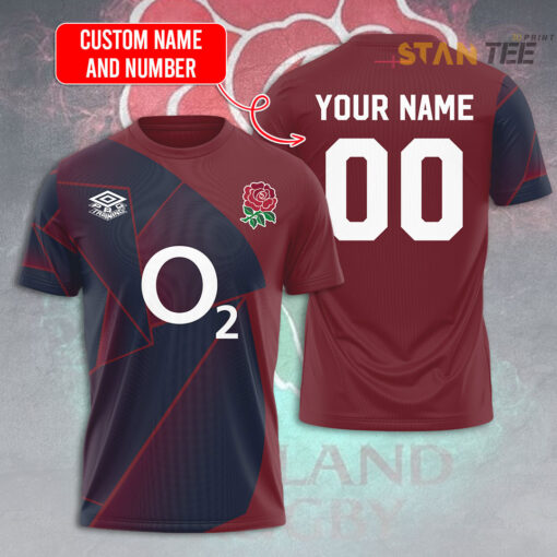 Personalized England X Rugby World Cup T shirt OVS13923S1