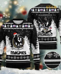 AFL Premiers Collingwood FC Ugly Christmas Sweater STANTEE251023S3