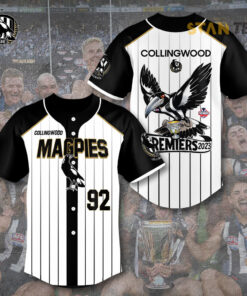 AFL Premiers Collingwood FC baseball jersey STANTEE031123S2