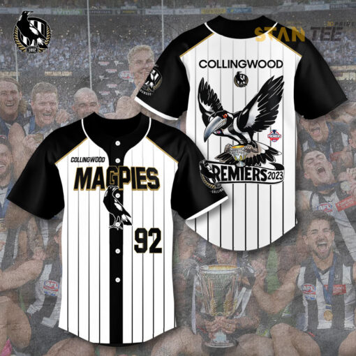 AFL Premiers Collingwood FC baseball jersey STANTEE031123S2