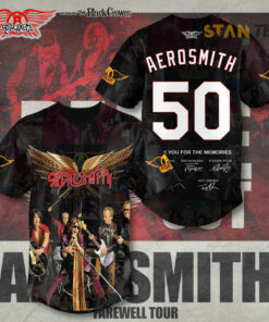 Aerosmith baseball jersey STANTEE161123S2