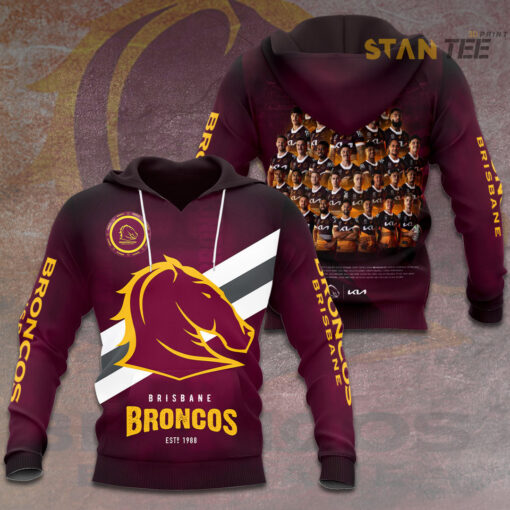 Brisbane Broncos Hoodie STANTEE061123S5