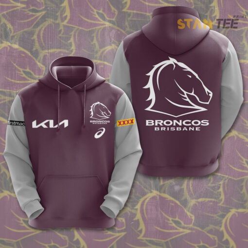 Brisbane Broncos Hoodie STANTEE221123S4