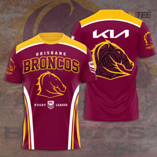 Brisbane Broncos T shirt STANTEE041023S4