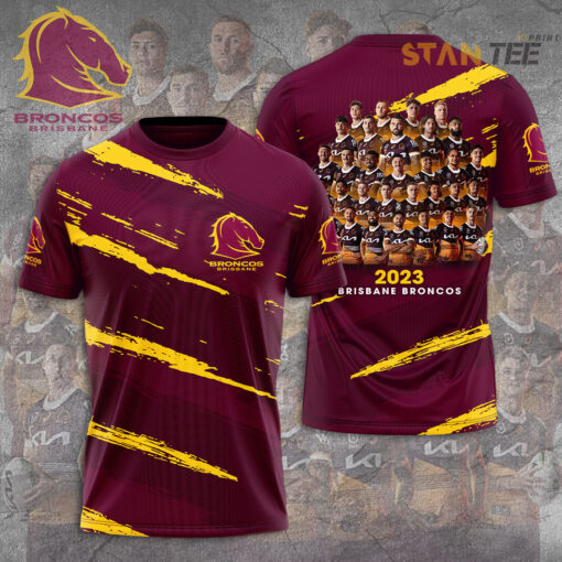 Brisbane Broncos T shirt STANTEE081123S3