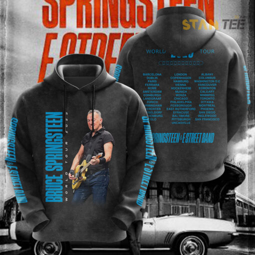 Bruce Springsteen World tour 2023 Hoodie STANTEE091023S6