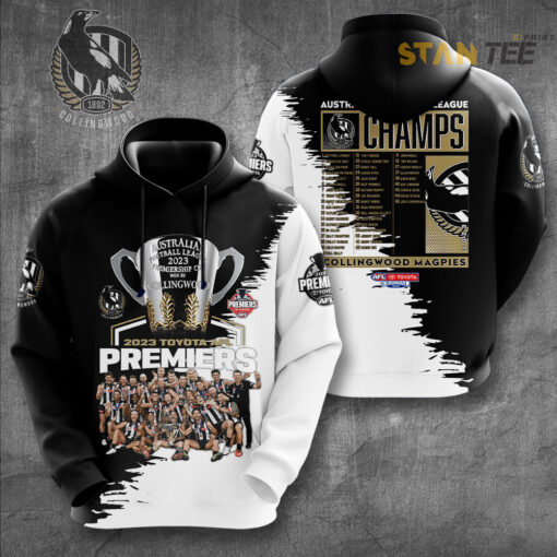 Collingwood FC Afl Premiers hoodie STANTEE281023S1