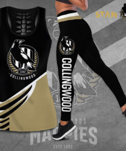 Collingwood Magpies Tank Top Leggings set STANTEE091123S4