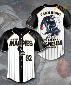 Collingwood Magpies baseball jersey STANTEE131123S4