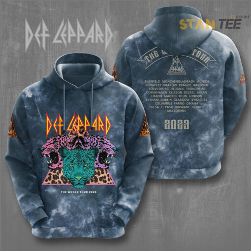 Def Leppard The World Tour 2023 Hoodie STANTEE251123S3