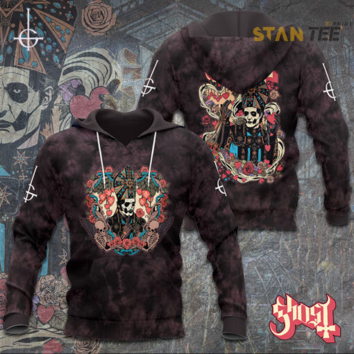 Ghost Band Abstract Hoodie STANTEE011223S4