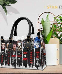 Horror Movies Leather Handbag STANTEE0124L Black