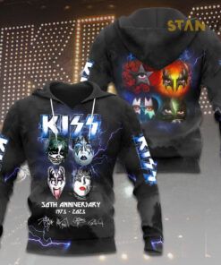 Kiss Band 50TH Anniversary Hoodie STANTEE131123S2