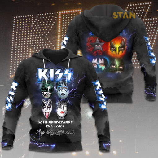 Kiss Band 50TH Anniversary Hoodie STANTEE131123S2