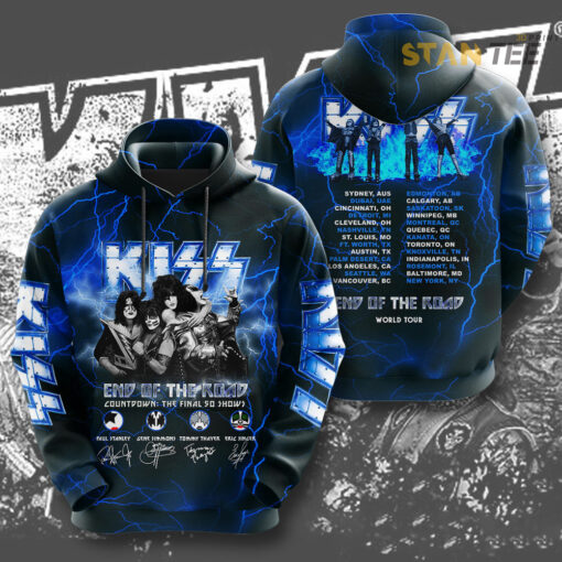 Kiss Band The Final 50 Shows Hoodie STANTEE241123S2