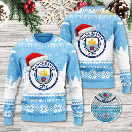 Manchester City Ugly Christmas Sweater STANTEE251123S1