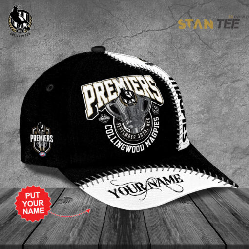 Personalized AFL Premiers Collingwood FC Hat Cap STANTEE031123S3R