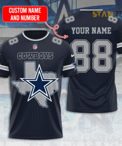 Personalized Dallas Cowboys T shirt STANTEE012SB
