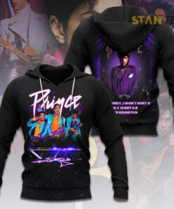 Prince black hoodie STANTEE1223SP