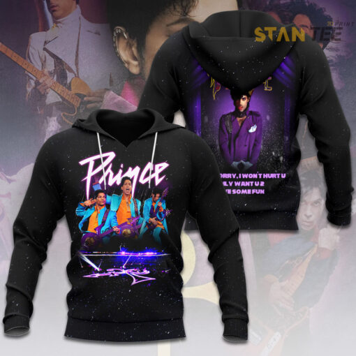 Prince black hoodie STANTEE1223SP