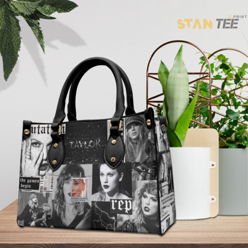 Taylor Swift Leather Handbag STANTEE0124N Black