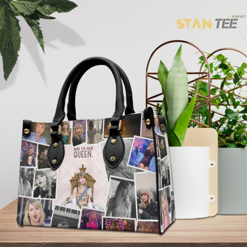 Taylor Swift Leather Handbag STANTEE1223ZU Black