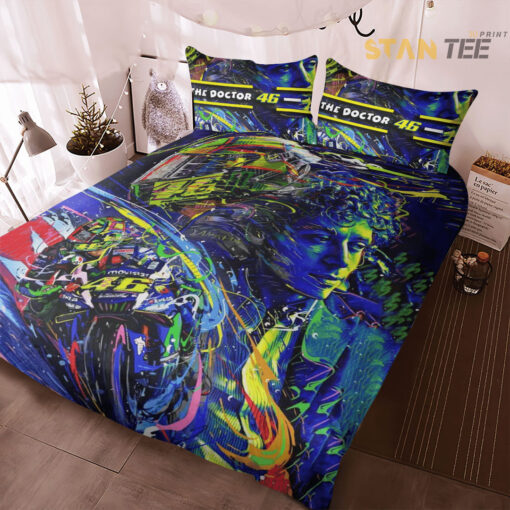 VR46 Abstract luxury bedding set STANTEE231023S9 img