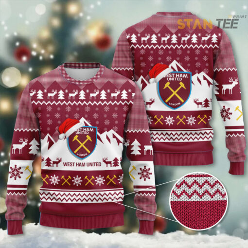 West Ham United Fc Ugly Sweater STANTEE111023S4