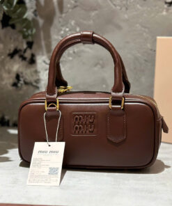 MIU MIU Arcadie leather bag Fullbox